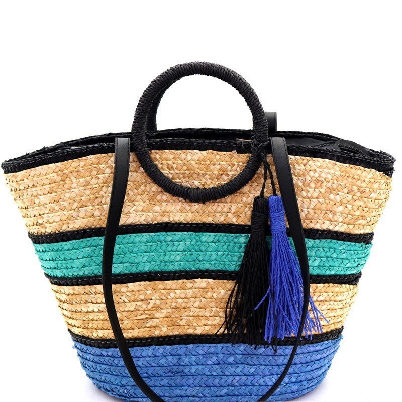 Hot Trend Alert Round Straw Handbags IUCN Water